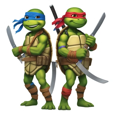 Tortue ninja sticker