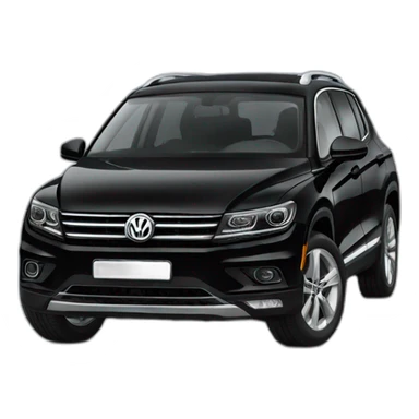 black tiguan sticker