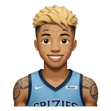Ja Morant Grizzlies sticker