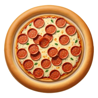 Sausage Pepperoni pizza sticker