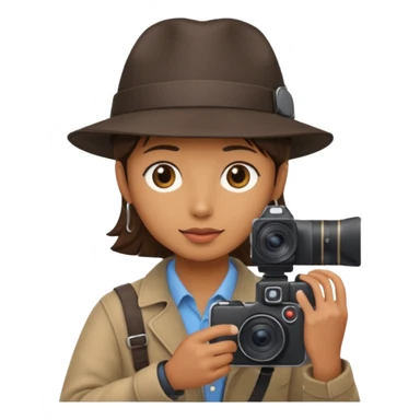 photographer taking a photo facing away sticker