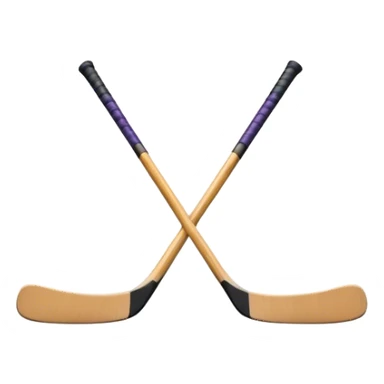 Minnesota state with hockey sticks sticker