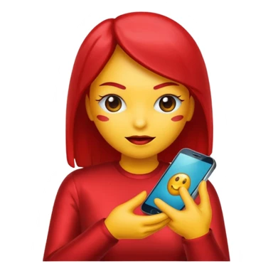 Android comendo maçã sticker