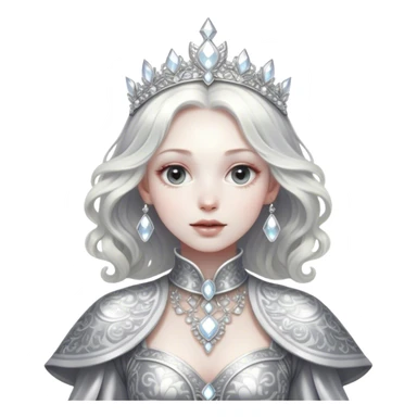 Cinematic, Ultra realistic 32k HD, Breathtaking piece of art, rim lighting, hauntingly beautiful art, mostly greyscale, Balanced features, highly detailed digital artwork, glowing with silver light, glowing, high shine, deviant adoptable, highly detailed clothing, remembrance, a painting of white silver, fanciful, enchanting, ghostly, embodying the essence of both reality and fantasy, dreamy, dreamy glow, optical illusion, immaculate composition, complex pose, air composition. The image is so lifelike that it feels as though it could leap off the canvas at any moment sticker