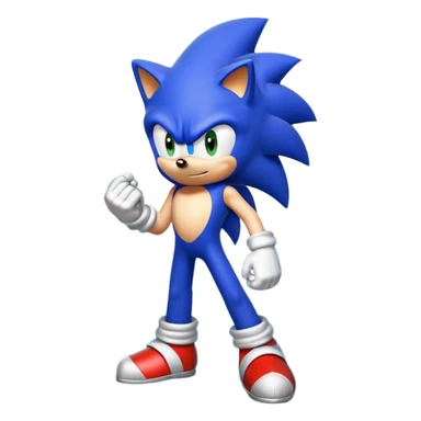 I want Sonic the hedgehog with the 7 chaos emeralds and the Goku aura transformation, where is the super Sonic aura Is a power 7 diamonds, red, blue, yellow, green, white, skyblue and purple sticker