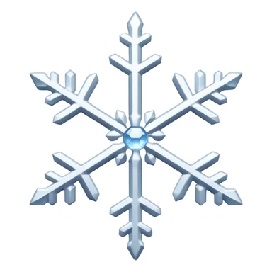 Snowflakes falling in the background sticker