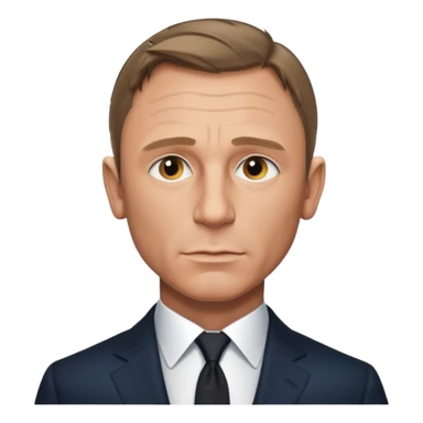 James Bond daniel craig sticker
