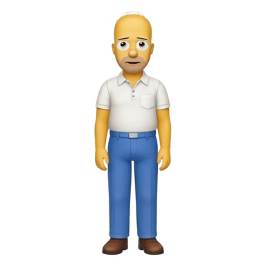 Homer simpson sticker