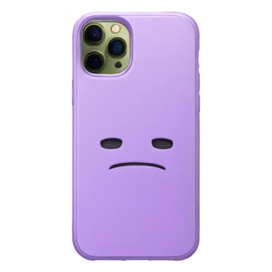iPhone 14 pro in lilac case sticker