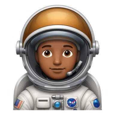 "- Phi hành gia, nam
- Đầu đội mũ phi hành gia
- Da nâu
" sticker