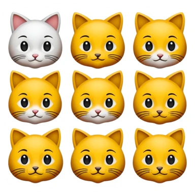 Kat saçlı gözlüklü siyah saçlı bir kiz sticker