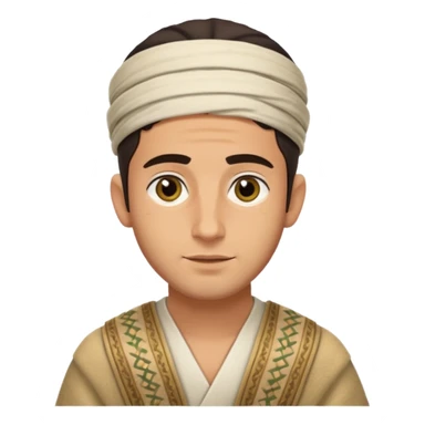 jewish man young ancient Judea sticker