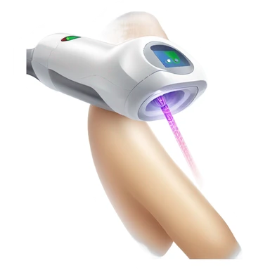 laser hair removal treatment legs  sticker