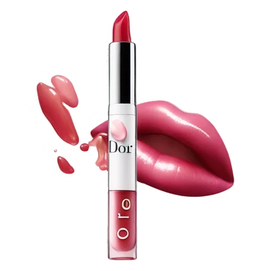 dior lip oil sticker