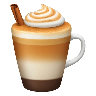 Cinnamon pumpkin latte sticker