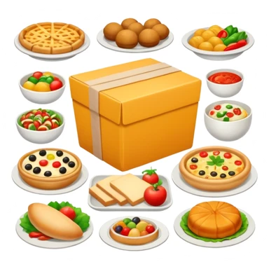 food delivery  emoji sticker