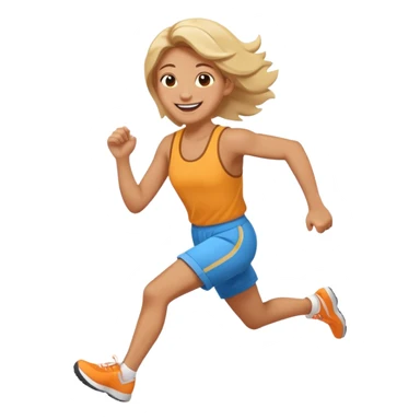 Running to brunch sticker