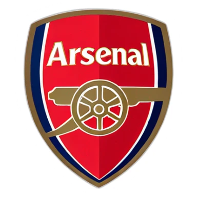 arsenal football club logo sticker