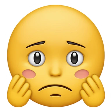 disappointed emoji sticker