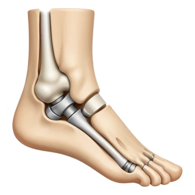 Articulacion del tobillo sticker