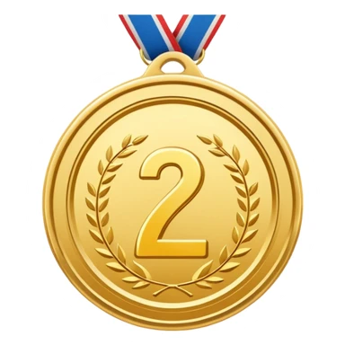 Create a gold medal which says "Brocation 2026" sticker