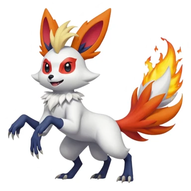Braixen-Combusken-Absol-fusion sticker