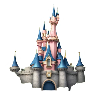 Disneyland paris castle sticker