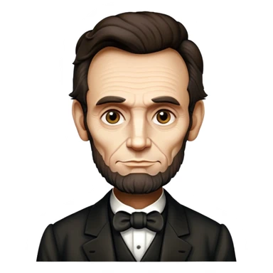 Abraham Lincoln  sticker
