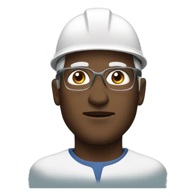 Healthcare ceo digging hole with no helmet sticker