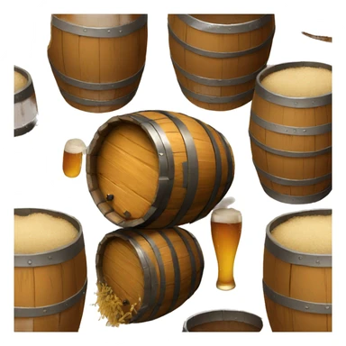  barrel of beer sticker