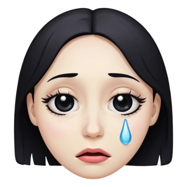 i want an emoji the embodies the lyrics of the song “the abyss” by the weeknd sticker