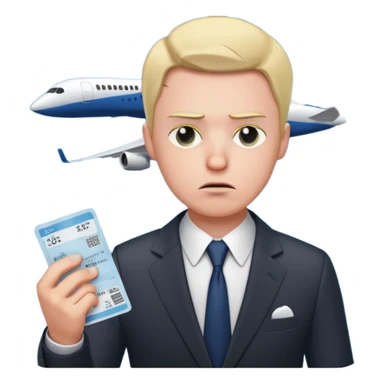 I will buy the flight ticket man cuesta mil dolares sticker