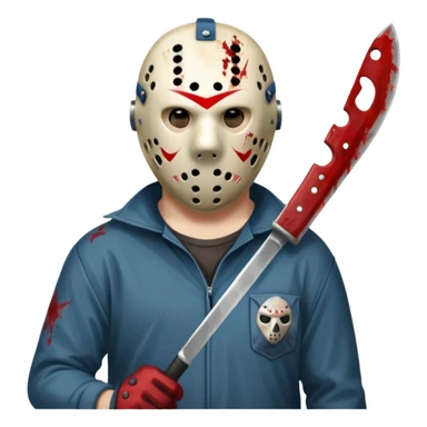 Jason voorhees sticker