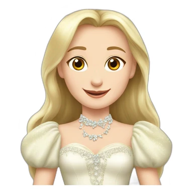 happy Vladimir putin in princesses dress sticker