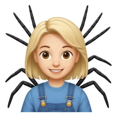 itsy bitsy spider Nursery Rhyme Character sticker