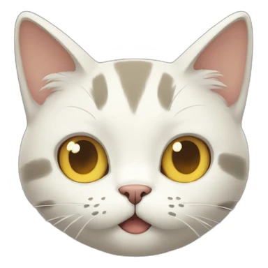 Studio ghibli cat that nods sticker