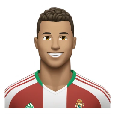Ronaldo doing suiiii sticker