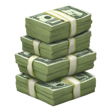 small money stack sticker