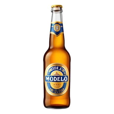 modelo beer sticker