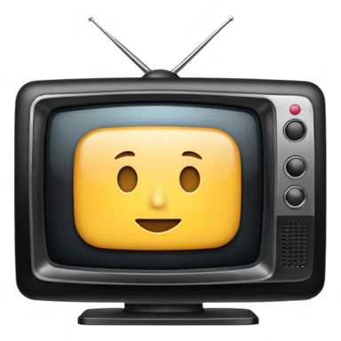 Create an emoji in which it is representing an app like YouTube professional logo of this app but don't make it like YouTube this app name as :- InSights TV sticker
