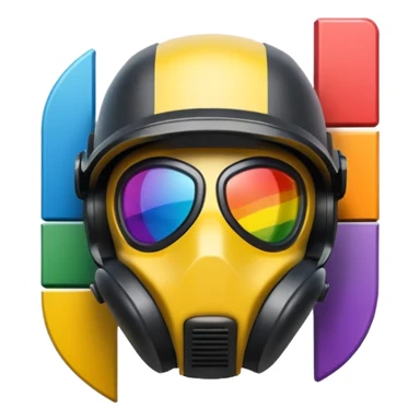 Rainbow Six Siege logo sticker