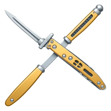 butterfly knife sticker