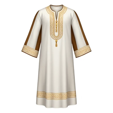 Thobe with no human just the dress sticker