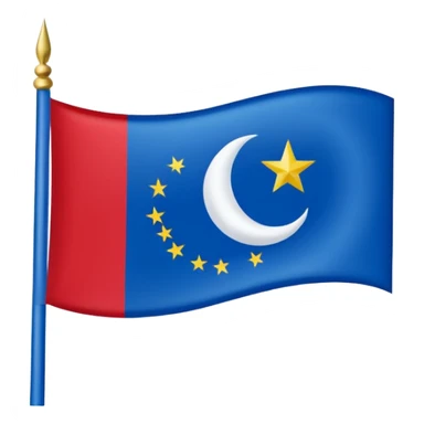 East turkestan flag sticker