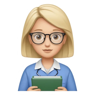 psychiatrist or therapist, mental health professional with notebook sticker