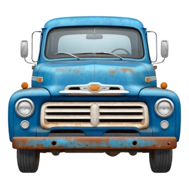 old pickup truck sticker