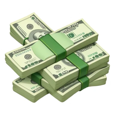 bundle of Indian rupee cash sticker