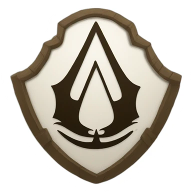 assassin’s creed crest logo ancient japan sticker