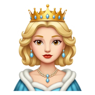 seorang ratu yang cantik dingin pintar mewah dan kejam sticker