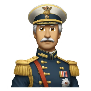 général des armées militaire des Doges sticker